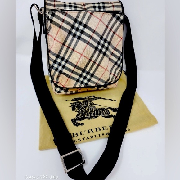BURBERRY Blue Label Crossbody w/Dust Bag, EUC - Picture 1 of 16